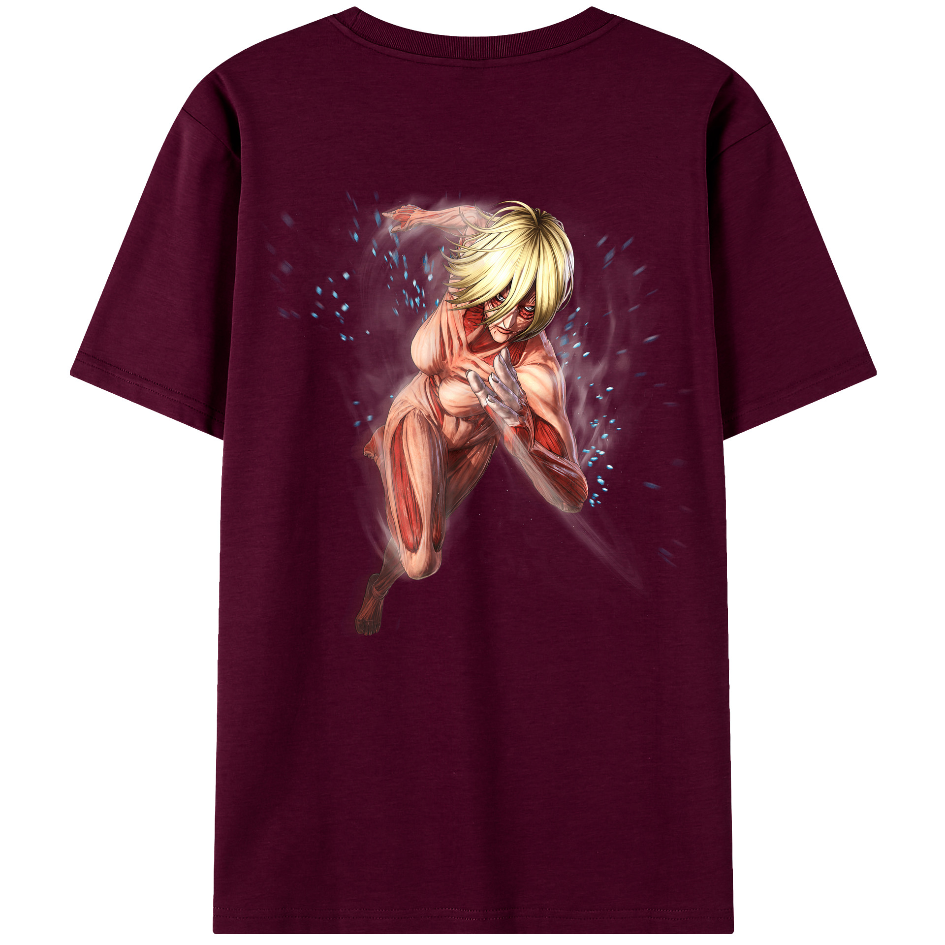 （画像用） 進撃の巨人 Attack on Titan レディース半袖Tシャツ(バックプリント)